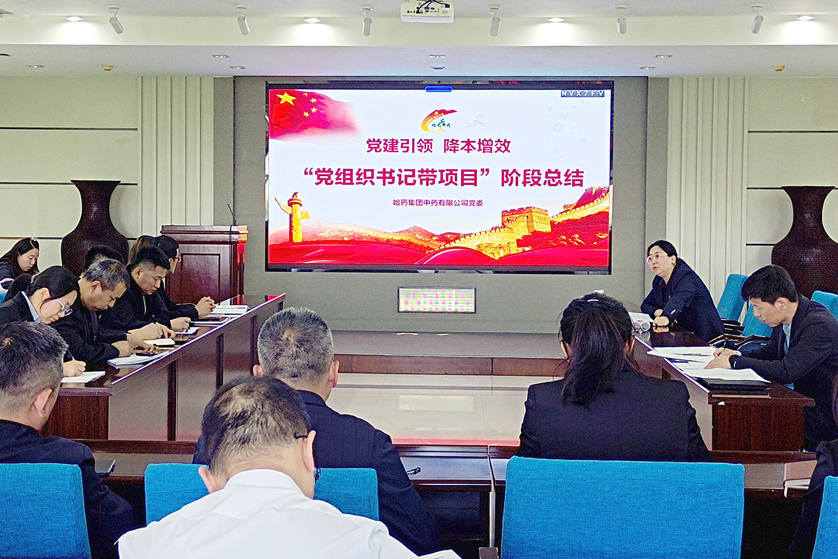 【領(lǐng)航攻堅(jiān)促發(fā)展 奮楫逐浪凱歌行】系列報(bào)道&mdash;&mdash;?中藥公司&ldquo;頭雁&rdquo;領(lǐng)航 &ldquo;雁陣&rdquo;翱翔 激發(fā)降本增效新熱潮